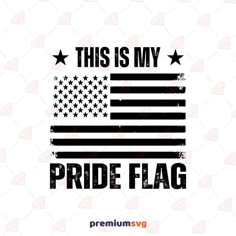 This Is My Pride Flag Svg Patriotic Th Of July Svg Premiumsvg