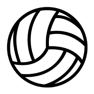 Volleyball SVG, Volleyball Ball Vector File Volleyball SVG