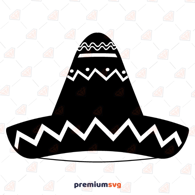 mexican with sombrero clip art