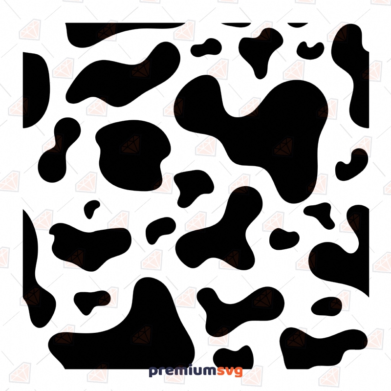 Digital Drawing & Illustration Cow Print SVG Cow Pattern Animal Print ...