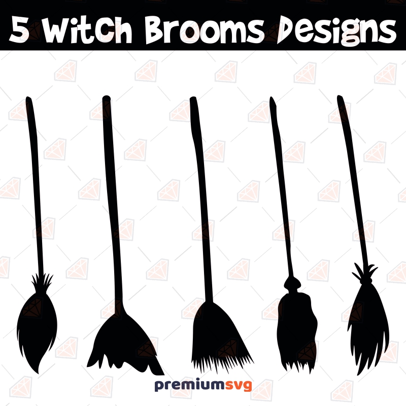 witches broom clipart