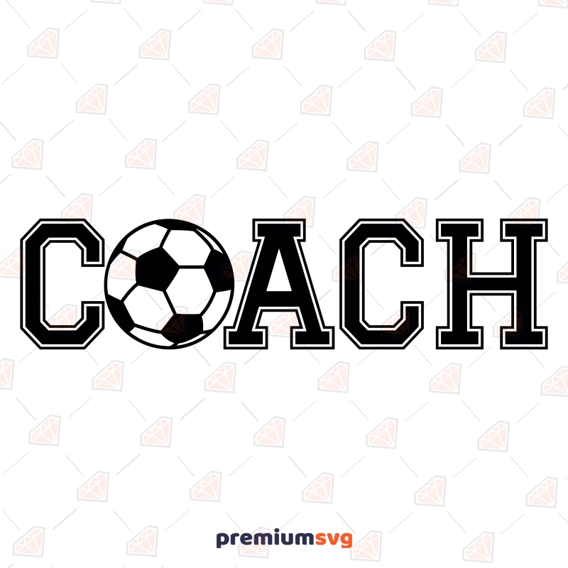 Football Coach SVG, Soccer Coach SVG Vector Files | PremiumSVG