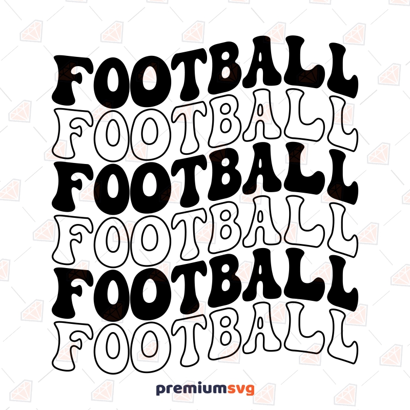 Saint Louis Football Shirt Retro Wavy Text Football Tee Trendy 