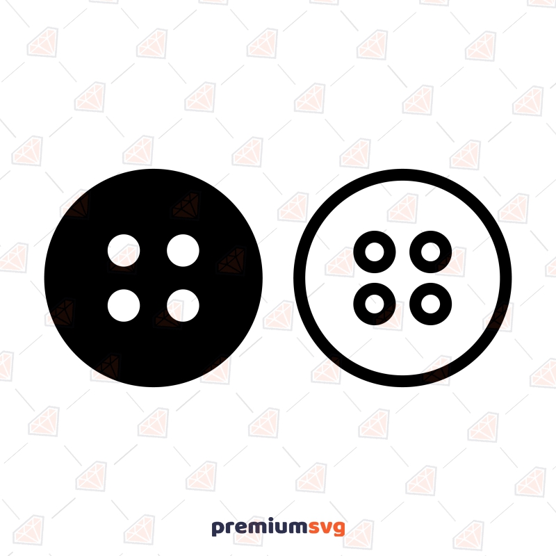 sewing button vector