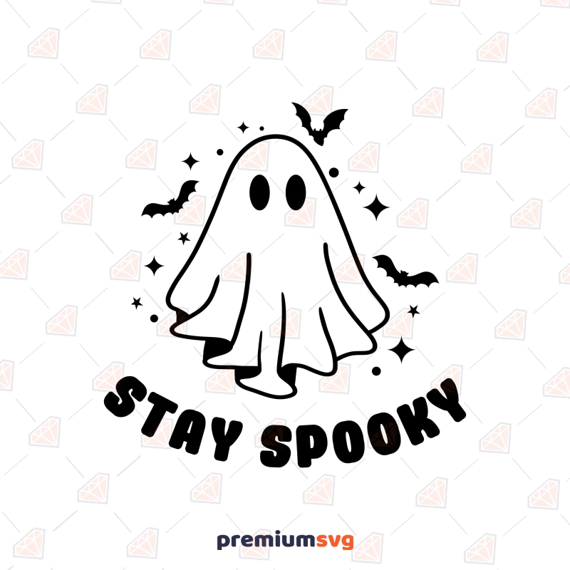 Stay Spooky Png Spooky Ghost Svg Premiumsvg 6215