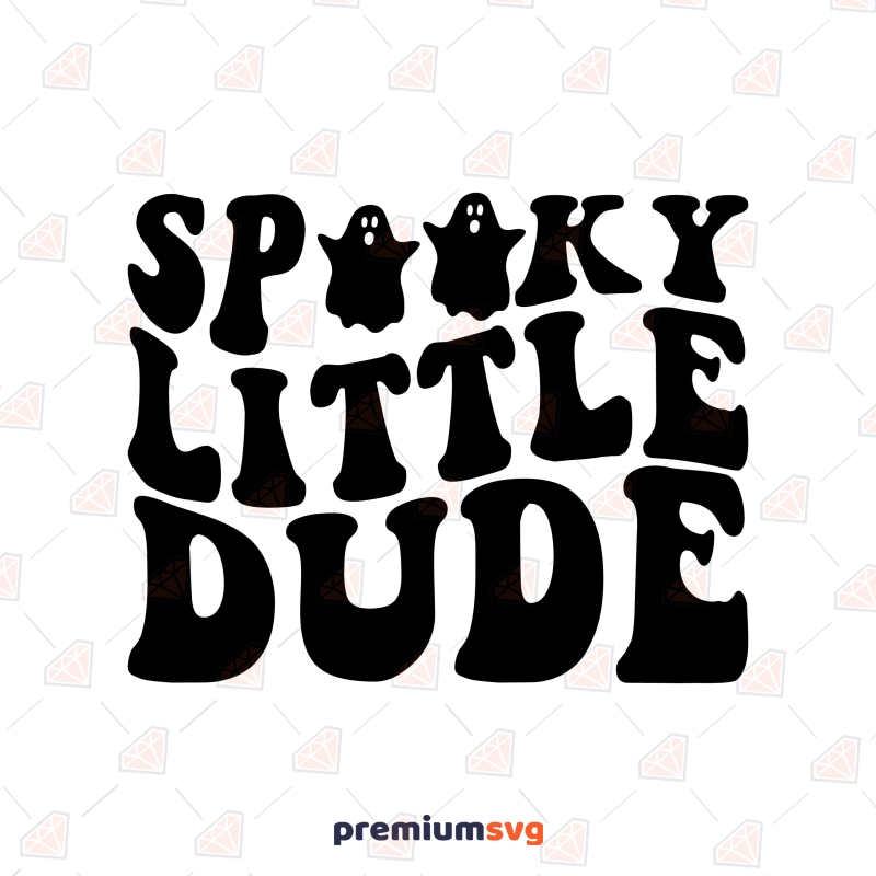 Spooky Little Dude SVG, Halloween SVG | PremiumSVG