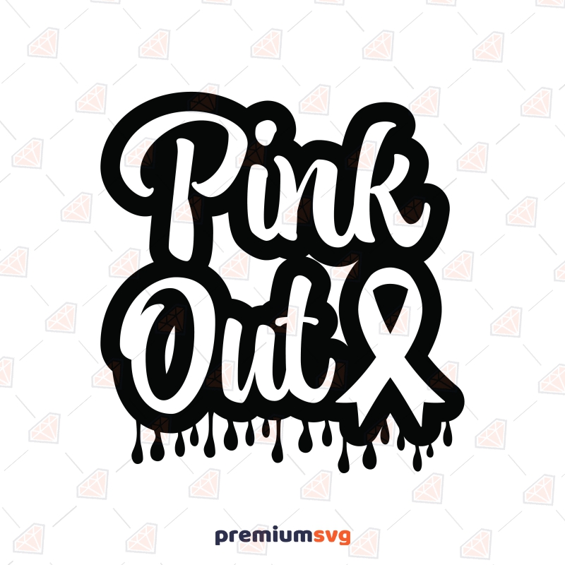 In October We Wear Pink SVG, Awareness Pink Out SVG | PremiumSVG