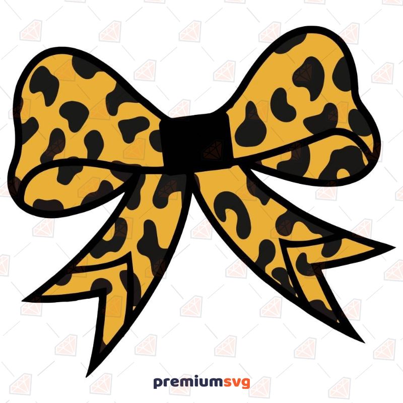 Cheetah Print Bow Tie