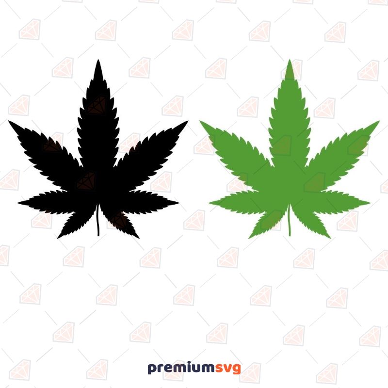 Marijuana png Marijuana leaf svg Marijuana silhouette Cricut file ...