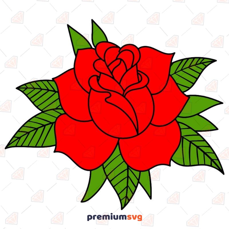 Roses vector. Roses flower. Roses SVG. Roses flower SVG By