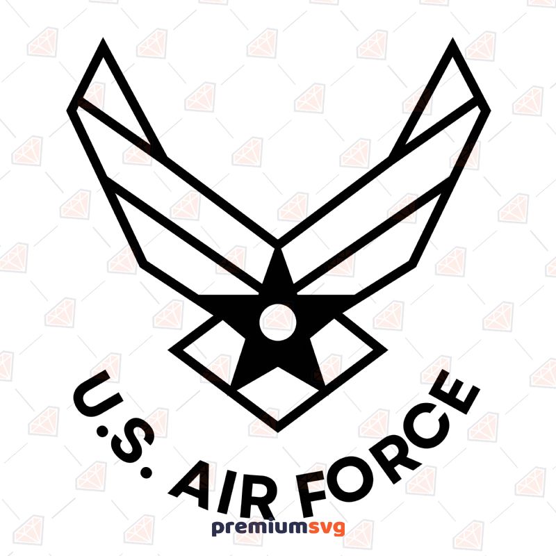 Air Force Logo SVG Cut File | shop.reparatucoche.com