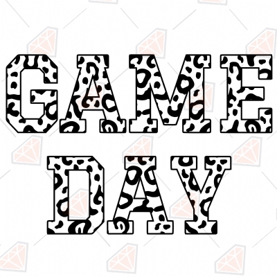 Leopard Go Bears ,Game day, Bears School Team SVG PNG