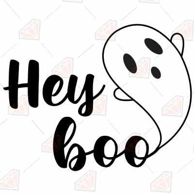 Bootiful Svg Boo Crew Svg Hey Boo SVG Boo Svg Halloween Cut File Ghost