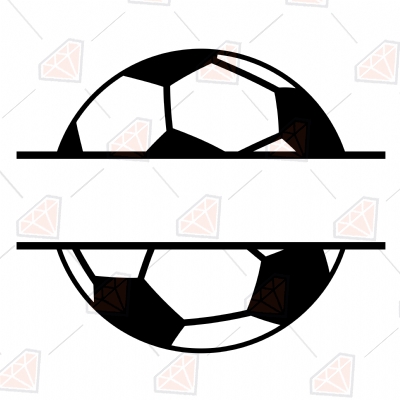 Soccer Ball Monogram SVG, Monogram Ball Instant Download | PremiumSVG