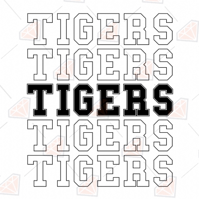 Tiger Svg, Tiger King Svg, Tigers Svg, Tigers Football Svg, Tigers Mascot  Svg, tigers baseball svg, Tigers iron on svg, Tigers svg cut file. Digital  Download for Cricut, Silhouette, sublimation and more. 