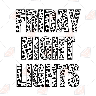 Lovin' Those Friday Night Lights Football Game Day Svg, Cut Files