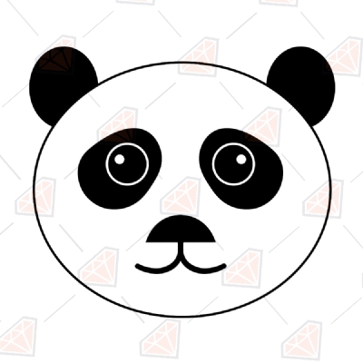 Download Panda Face Svg Cut File Premium Svg