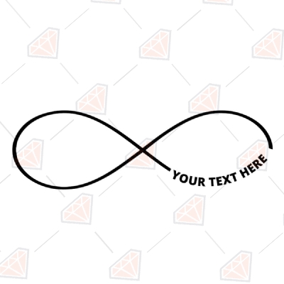 Open Infinity Symbol Svg Cut File | PremiumSVG