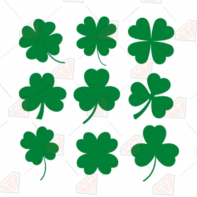 Shamrocks SVG Bundle, Shamrocks Bundle Vector Instant Download | PremiumSVG