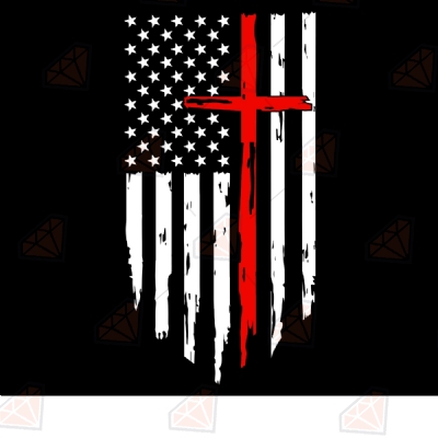 Download Usa Flag Cross Svg 4th Of July Svg Cut Files Premium Svg