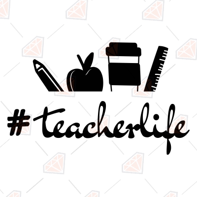 Teacher SVG Cut Files & Design | PremiumSVG