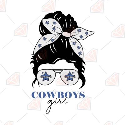 Cowboys Football SVG Cowboys Leopard Svg Clipart for Cricut 