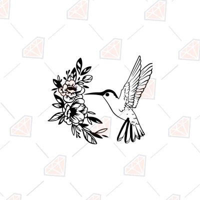 Hummingbird SVG File for Cricut & Silhouette | PremiumSVG