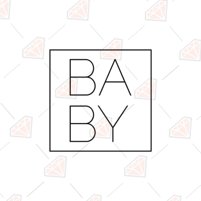 Baby in Flowered Square Svg – LilyRoseDesignsCo