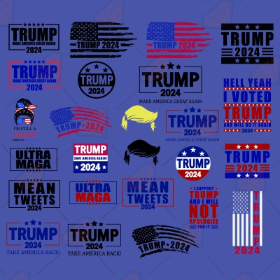 Trump 2024 SVG, USA Trump 2024 Instant Download | PremiumSVG