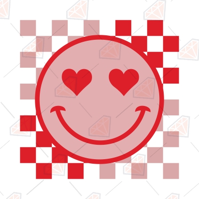 Smiley Melted Face With Heart Eyes SVG Digital Download
