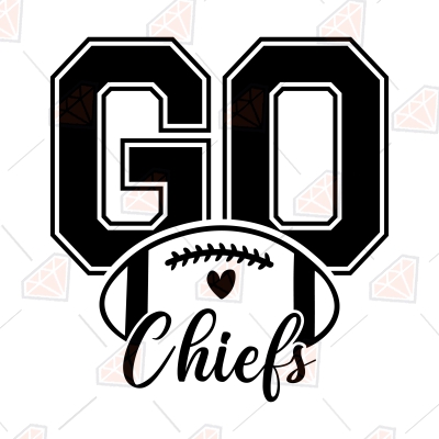 Go Chiefs Svg, Chiefs Football Svg Graphic by Jojo & Bella · Creative  Fabrica