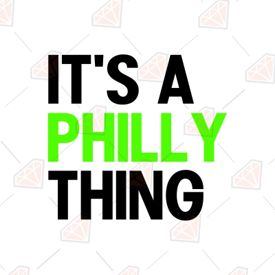 It's A Philly Thing Philadelphia Eagles Heart Png Sublimation