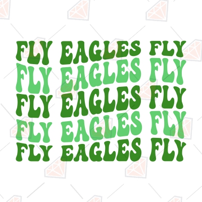 Fly Eagles Fly Philadelphia Eagles SVG PNG EPS DXF AI - Arts Vector