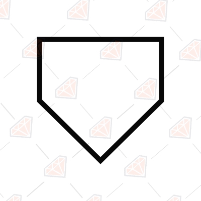 baseball home plate clip art