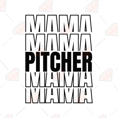 Svg Baseball Pitcher. Baseball Player Svg. Pitcher Vector Clip art