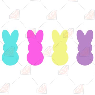 Easter Peep Svg Cut File, Cute Peep Svg 