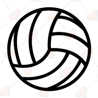 Download Volleyball Svg Vector File Premium Svg