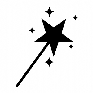 Halloween Star Wand SVG, Witch Wand SVG Instant Download | PremiumSVG