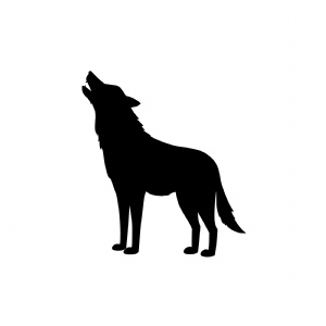 Wolf SVG Cut files for Cricut, Wolf Clip Art Silhouette Instant ...