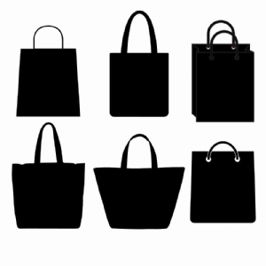 Shopping Bag Silhouette  Bags, Shopping bag, Silhouette clip art
