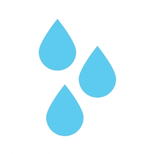 Water Drops SVG, Instant Download Cut File | PremiumSVG