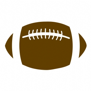 American Football Ball SVG Cut File, Instant Download | PremiumSVG