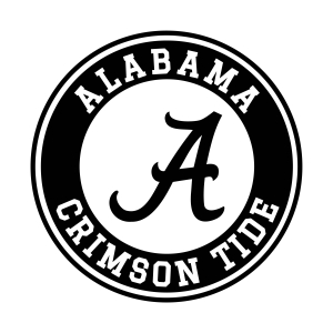 Alabama Logo with Black Leopard SVG, Leopard Logo Alabama Vector Files ...