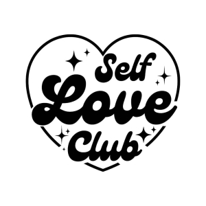 Self Love Club Heart SVG, Valentine's Day SVG Cut File | PremiumSVG