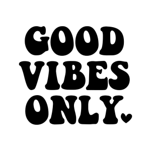 Good Vibes Only Retro SVG Design | PremiumSVG