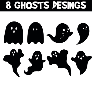 Ghost Bundle SVG, Halloween Bundle Vector Files | PremiumSVG