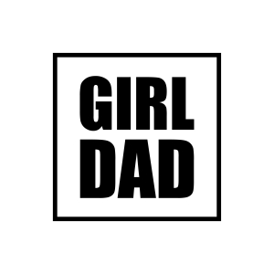 The Cool Dad SVG, Girl Dad Frame SVG, Father's Day Svg, Papa Svg, Dad Shirt  Design Svg, Gift for Dad, Best Dad Ever Svg, Funny Dad Shirt Svg