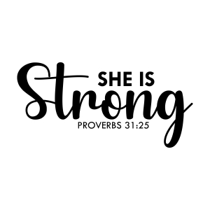 She Is Strong Fearless Blessed Svg 