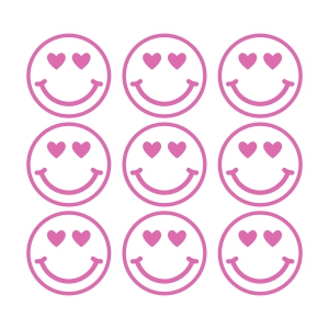 Smiley Melted Face With Heart Eyes SVG Digital Download