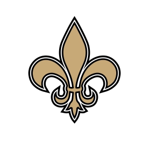 Saints Fleur SVG, New Orleans SVG Cut and Clipart Files | PremiumSVG